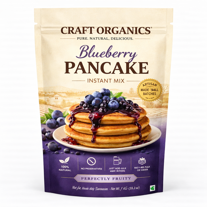Blueberry Pancake Instant Mix