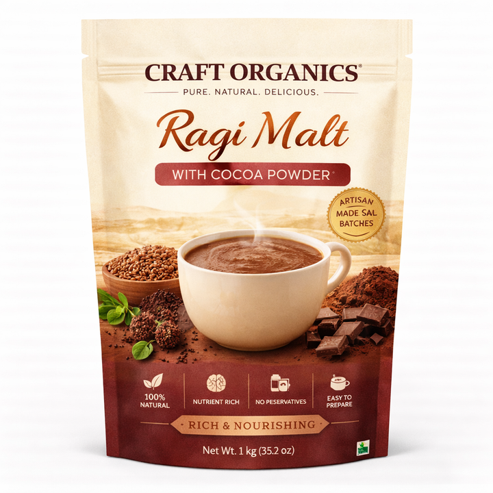 Ragi Malt with Cocoa Powder